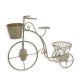Jardiniera bicicleta din fier forjat antik green