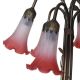 Lampa Art Nouveau cu sase brate