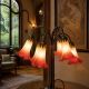 Lampa Art Nouveau cu sase brate