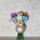 Mini-buchete florale handmade 