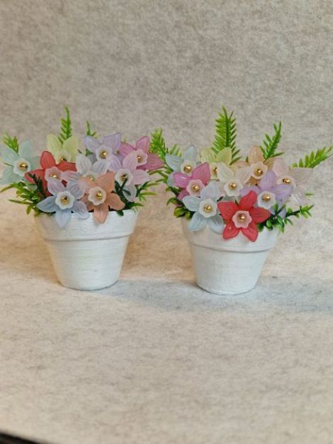 Aranjament floral decorativ handmade