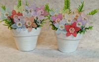 Aranjament floral decorativ handmade 