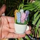 Aranjament floral decorativ cu magnet - Zambil 