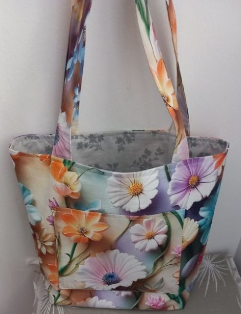 Saco textil handmade de var
