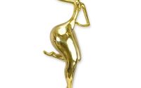Dansatoare nud-statueta moderna din bronz 