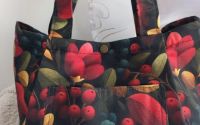 Saco textil handmade unicat 