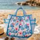 Geanta Patchwork cu organizator detasabil - Lagoon