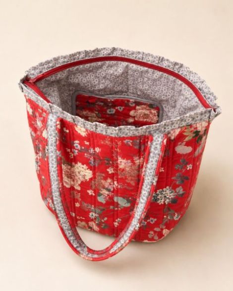 Geanta Patchwork - Jardin Rouge
