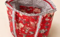 Geanta Patchwork - Jardin Rouge