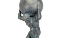 Atlas-statueta din rasini speciale