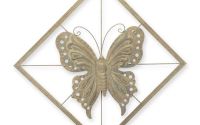 Fluture-decoratiune de perete din fier forjat
