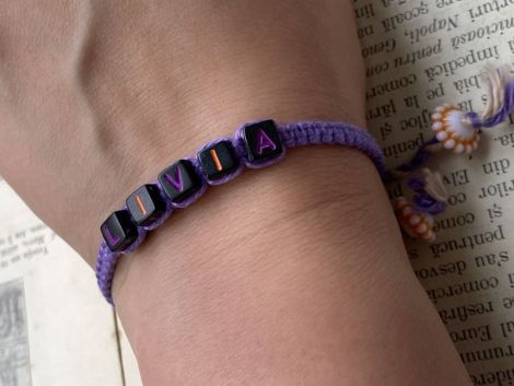 Bratara handmade cu nume