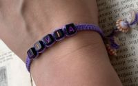 Bratara handmade cu nume