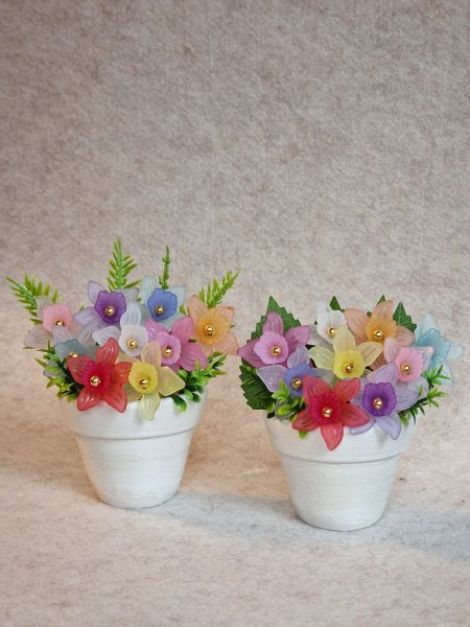 Aranjament floral decorativ handmade 