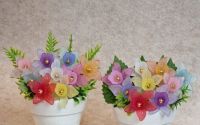 Aranjament floral decorativ handmade 