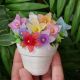 Aranjament floral decorativ handmade 