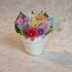 Aranjament floral decorativ handmade 