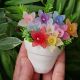 Aranjament floral decorativ handmade 