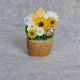Mini buchet de floarea soarelui 