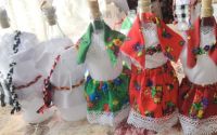 Sticle imbracate traditional 