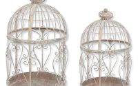 Set doua colivii decorative din fier forjat antik 