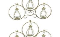 Set doua fantani pasarele din fier forjat antik gr