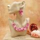 Set Bijuterii Pink Blossom Colier la baza gtului 