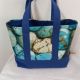 Saco handmade textil unicat 
