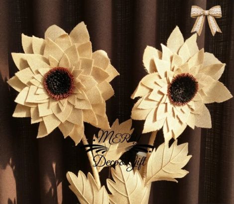 Flori decorative gigant-boho chic style