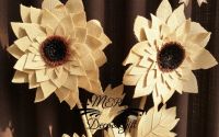 Flori decorative gigant-boho chic style