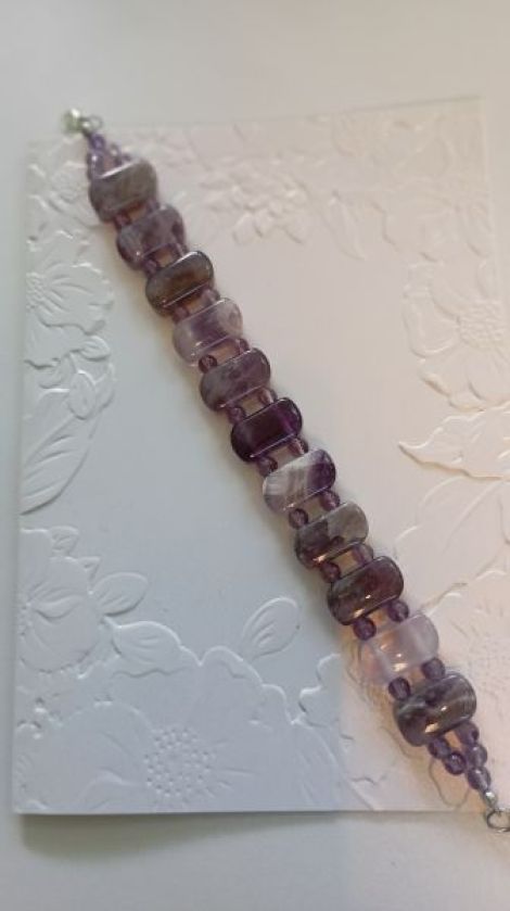 Bratara cu Ametist 1.5 cm