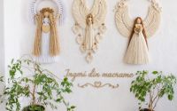 Ingeri Decorativi din macrame