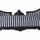 Sofa rococo din lemn masiv negru