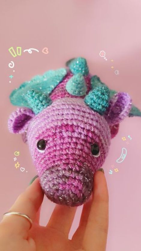 Dragon de plus colorat