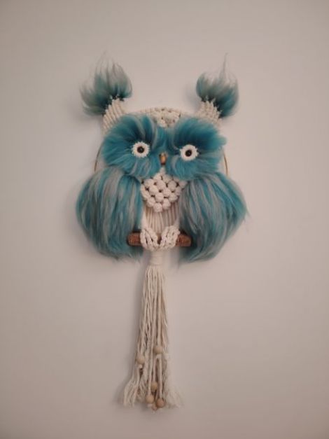 Macrame owl