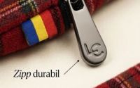 Portofel de dama lucrat manual in carouri