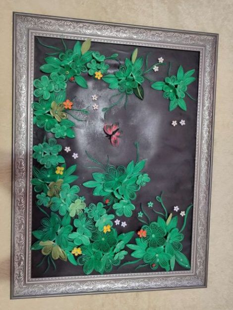 Tablou handmade quilling