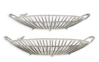 Set doua cosuri din fier forjat antik grey