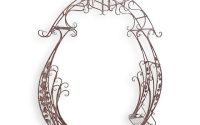Arcada pentru gradina din fier forjat antik brown