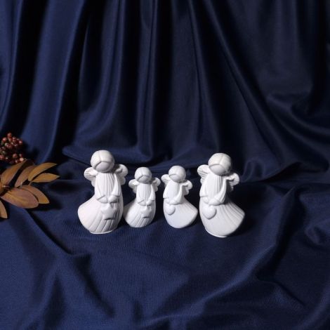 Set handmade 4 Ingerasi Decorativi