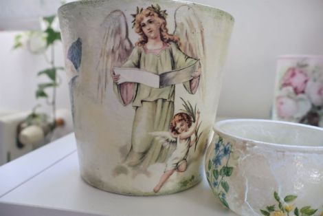 Lumanare decorativa cu inger