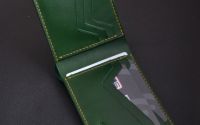Portofel din piele naturala lucrat integral manual