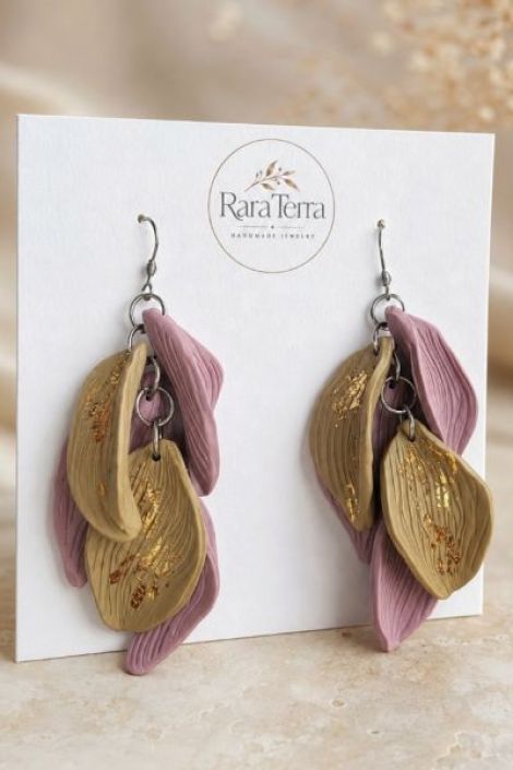 Cercei statement Botanica Antique Bloom