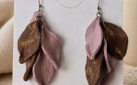 Cercei statement Botanica  Rosewood  RaraTerra