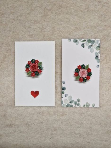 Brose florale realizate manual