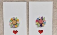 Brose florale realizate manual 