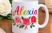 Cana cu nume Alexia +1breloc gratuit la comanda 