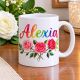 Cana cu nume Alexia +1breloc gratuit la comanda 