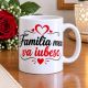 Cana familia mea+1breloc gratuit la comanda 