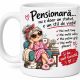 Cana funny pensionara+1breloc gratuit la comanda